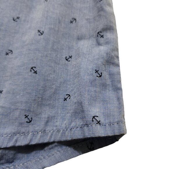 Bass Womens‎ Tank Top Blue Ankle Size M - Picture 10 of 10